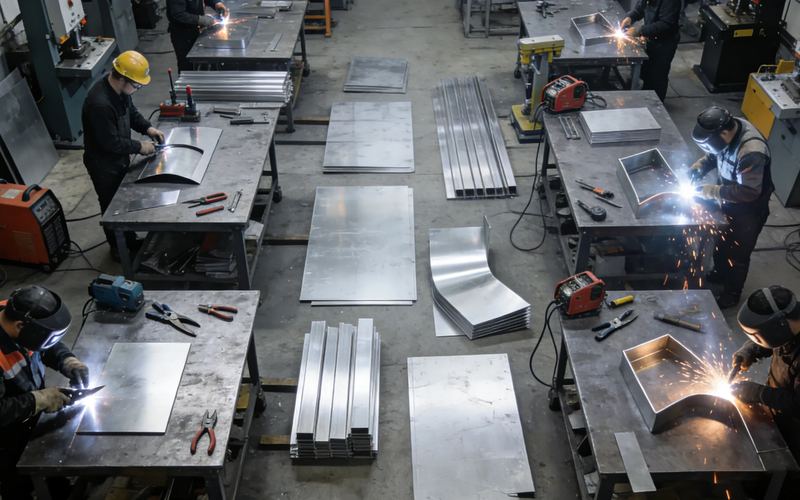 Custom fabricated parts
